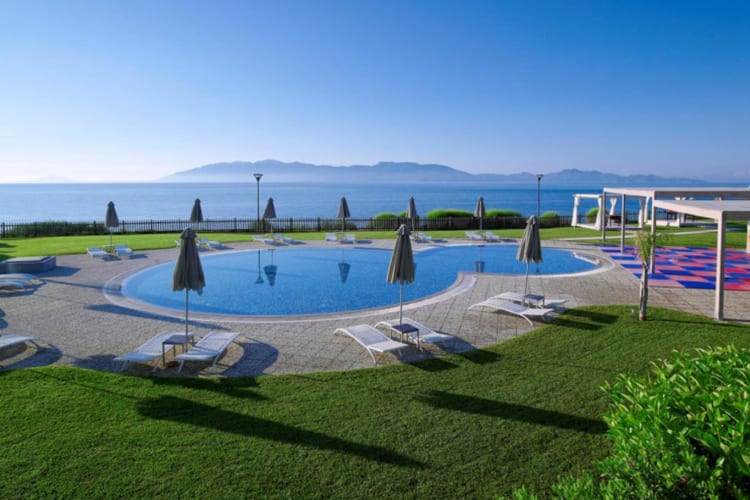 Pool and gardens